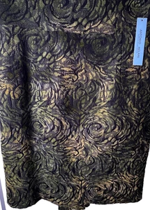 Antonio Melani Berta Formal Skirt Ivy Moss Size 2 Has Lining Rear Zipper NEW - Picture 1 of 11