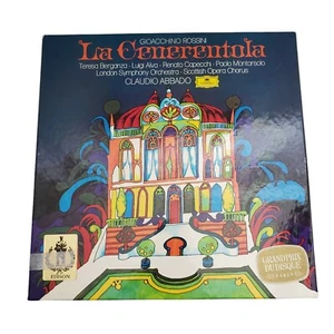 ROSSINI La Cenerentola 3 LP Box ABBADO London Symphony 1972 DG 2709 039 - Picture 1 of 5