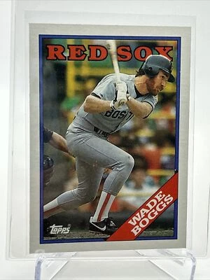 Tarjeta de béisbol 1988 Topps Wade Boggs #200 como nueva envío gratuito Foto 1 de 3