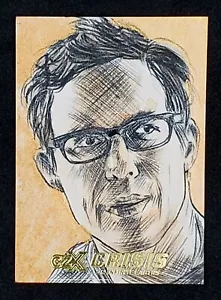 Cryptozoic CZX Crisis on Infinite Earths Harrison Wells 1/1 Sketch Jeff Benitez - Picture 1 of 3