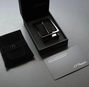 S.T. Dupont Belt Buckle Luxury Accessory Designer Men’s Fashion Classic Style - Picture 1 of 4