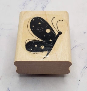 Stampin' Up! Garden Whimsy Celestial Butterfly Sideview Mounted Rubber Stamp - Picture 1 of 7