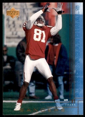 2000 Upper Deck Frank Sanders Arizona Cardinals #5 - Image 1 of 2