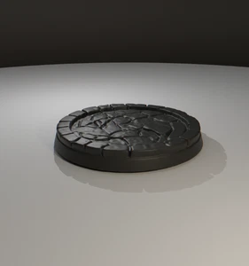 PFLASTERSTEIN-Miniatursockel Lot von 5 Wählen Sie Ihre Größe - 25 mm, 28 mm, 32 mm oder 40 mm - Bild 1 von 1