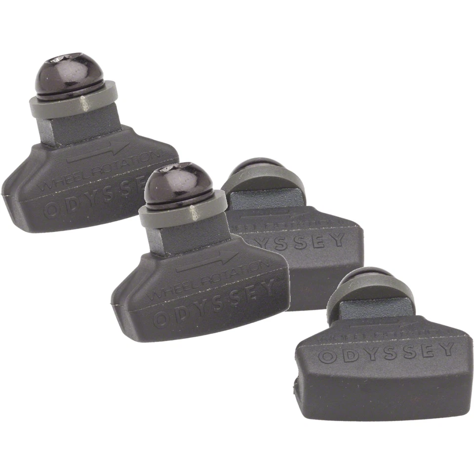 Odyssey Ghost Pads Brake Pad 1 Pair 22mm Standard Black Centered