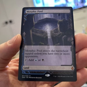 MTG Magic The Gathering Zendikar Rising Expedition NM Morphic Pool - Picture 1 of 2
