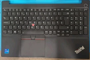Genuine Lenovo ThinkPad E15 Gen 2 Palmrest Backlight Keyboard Tested VAT - Photo 1/4