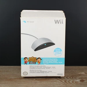 CAJA ABIERTA - Nintendo Wii Hablar Micrófono Manos Libres Animal Crossing City Folk - Imagen 1 de 7