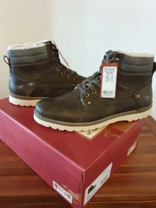NEU Mustang Klassische Stiefel Gr. 45 gefüttert, Braun (Dunkelbraun) 4092-609-32 - Bild 1 von 7