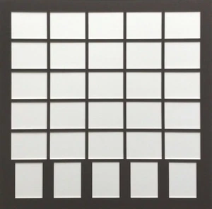Castella Zigarre ZIGARETTENKARTENHALTERUNG 25H/5V - 30 Öffnungen 74 mm x 57 mm 6 Farben - Bild 1 von 4