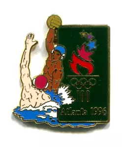 1996 OLYMPIC PIN WATER POLO PIN MADE BY IMPRINTED - Picture 1 of 1