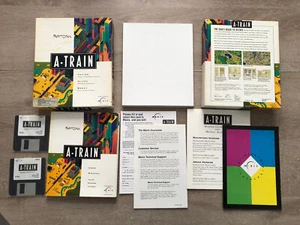 A-train Amiga 500/1000 big box 3.5" COMMODORE UK/English - Bild 1 von 7