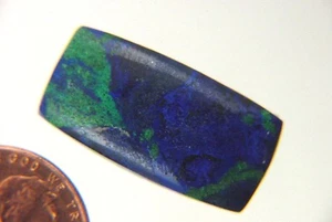 BUTW Malachite Azurite Free Form Cabochon Lapidary Gemstone 6325P - Picture 1 of 1
