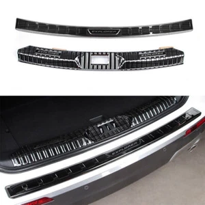 2Pcs Fits For Explorer 2020-2025 Rear Bumper Molding Trims Protector - Bild 1 von 6