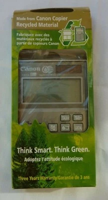 Canon LS-8TCG Limited Edition Recycled Calculator - Image 1 of 3