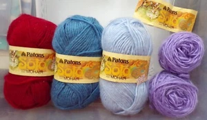 Patones 'Solo con Mohair' 4 colores, rojo, azul, azul teniente y púrpura; 3 Full Plus - Imagen 1 de 2