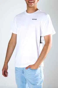 hurley Everyday Washed Small One And Only Solid Tee White - Picture 1 of 1