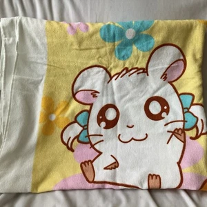 Tottoko Hamutaro Schinken Taro Decke großes Handtuch - Bild 1 von 7