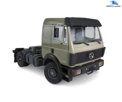 Fertigmodell Mercedes, SK Olive-Grau - Bild 1 von 4