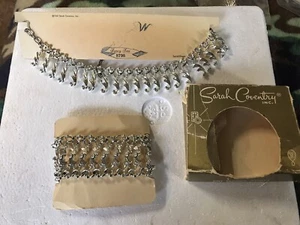 1960 Vintage Sarah Coventry Halskette und Armband - Bild 1 von 2