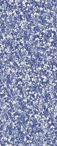 Revestimiento de vinilo para piscina Blue Pebble 8" x 24" solo material de parche de reparación - Imagen 1 de 2