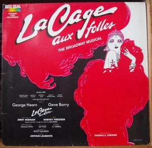 LA CAGE AUX FOLLES THE BROADWAY MUSICAL GERMAN PRESS LP RCA RECORDS 1983 - Bild 1 von 1