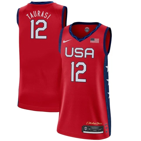 NIKE TEAM USA WOMEN OLYMPIC BASKETBALL JERSEY TAURASI CZ0731-613 WMN MEDIUM $110 Cover