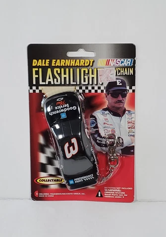 Vintage 2000 Dale Earnhardt Sr. #3 GM Goodwrench Service Plus Flashlight NIB Cover