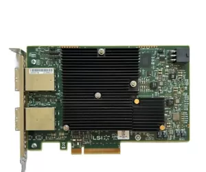 Broadcom LSI SAS 9300-16e 12Gb/s 16-port SFF8644 PCIe 3.0 IT Mode Controller - Picture 1 of 11