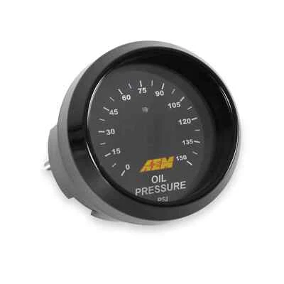 AEM CLASSIC DIGITAL OIL PRESSURE GAUGE KIT PN: 30-4407 (0 TO 150PSI) #30-4407 - Image 1 of 3