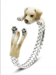 Bracciale Hug Labrador Smaltato - Imagen 1 de 3