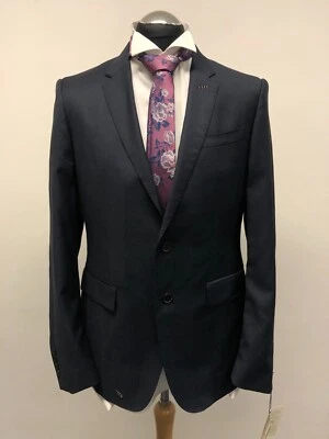 BLAZER THOMAS ROSA 4 ESTACIONES SUPER 130'S AZUL MARINO 42R NUEVO CON ETIQUETAS (452) Foto 1 de 4