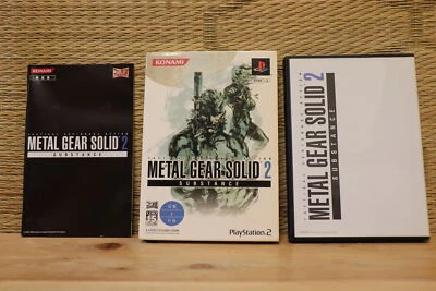 Metal Gear Solid 2 Substance KONAMI Dendou con estuche SP Japón PS2 Playstation 2 ¡En muy buen estado! Foto 1 de 4