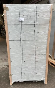 Classico Stahl Spind Fächerschrank 15 Fächer 180x90x50 cm 527-1023 - Bild 1 von 4