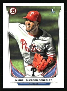 Miguel Alfredo Gonzalez 2014 Bowman #BP105 Baseball Card - Picture 1 of 2