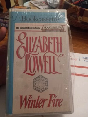 ELIZABETH LOWELL AUDIO BOOK WINTER FIRE NOS CASSETTE read description  - Image 1 of 4