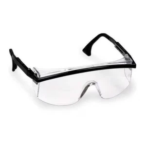 Astrospec 3000, Safety Glasses Anti-Scratch, Clear Lens, Full-Frame, Wraparound - Picture 1 of 1
