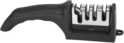 4 Stage Kitchen Knife Scissors Sharpener Versatile Tool Straight Serrated Euro A - image 1 of 4