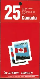 Canada sc#1169a Flag over Mountains, Booklet Bk125, Mint-NH - Picture 1 of 2