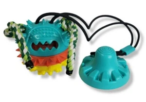 Dog Toys for Aggressive Chewers Suction Cup Tug of War Interactive Puzzle Dogs - Picture 1 of 9