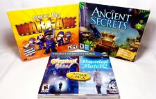 PC GAME BUNDLE Lot Haunted Hotel Ancient Secrets Great Big War Game Adult Owned