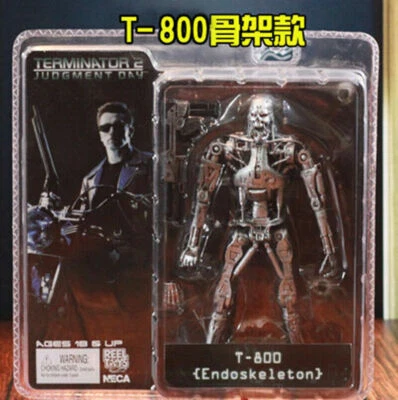 Terminator 2 Judgment Day T-800 Endoskeleton Action Figure New in Box - Image 1 of 3