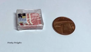 Dolls House Miniatures Ham in Plastic Tray (DD270) Additional Items P&P FREE - Picture 1 of 4