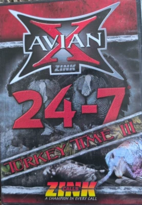 Zink Calls Avian X 24-7 Turkey Time III DVD-New Sealed - Image 1 of 2