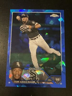 Tim Anderson  2023 Topps Chrome Sapphire   Chicago White Sox #282 - Image 1 of 2