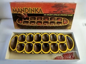 Mandinka ancient African strategy game 1978 Vtg ES Lowe Milton Bradley company - Picture 1 of 10