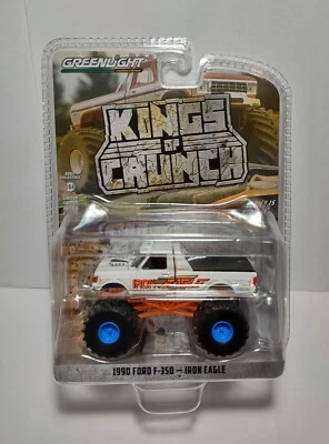 Ford F-350 Iron Eagle Chase Walmart Series 15 1990 Greenlight Kings Of Crunch 🔥 Foto 1 de 3