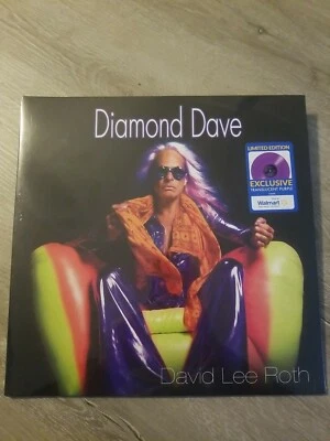 David Lee Roth "Diamond Dave" Limited Edition Purple Vinyl Wal-Mart Van Halen - Image 1 of 4