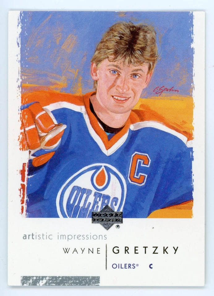 2002-03 Upper Deck Artistic Impressions Wayne Gretzky #39 Oilers - Image 1 of 1
