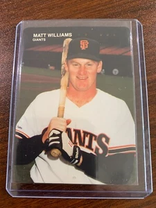 1990 Mothers Cookies Matt Williams #1 - Picture 1 of 2
